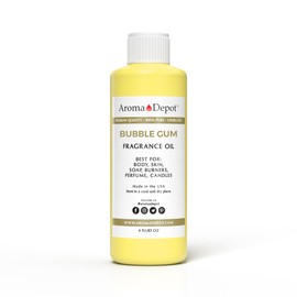 Bubble Gum Type 4 oz. Fragrance Oil I Perfume I Skin Oil I Scented Oil. DIY Projects Such as Candles, Bath Bombs, Body Butters, Creams & Lotions. Few Drops in The Diffuser, Burners, or Warmers.