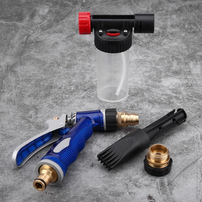 Detachable Pressure Car Washer Snow Foam Lance Sprayer Gun Car
