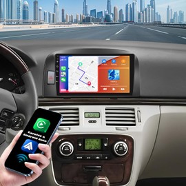 9'' Upgrade Radio for Hyundai Sonata NF 2004 2005 2006 2007 2008 Stereo, Touch Screen Android Car Stereo Radio Multimedia Receiver with Mirror Link Bluetooth FM GPS WiFi SWC AHD Backup Camera