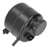 Radiator Coolant Expansion Tank 2.5L Capacity Aluminum Alloy Black Reservoir