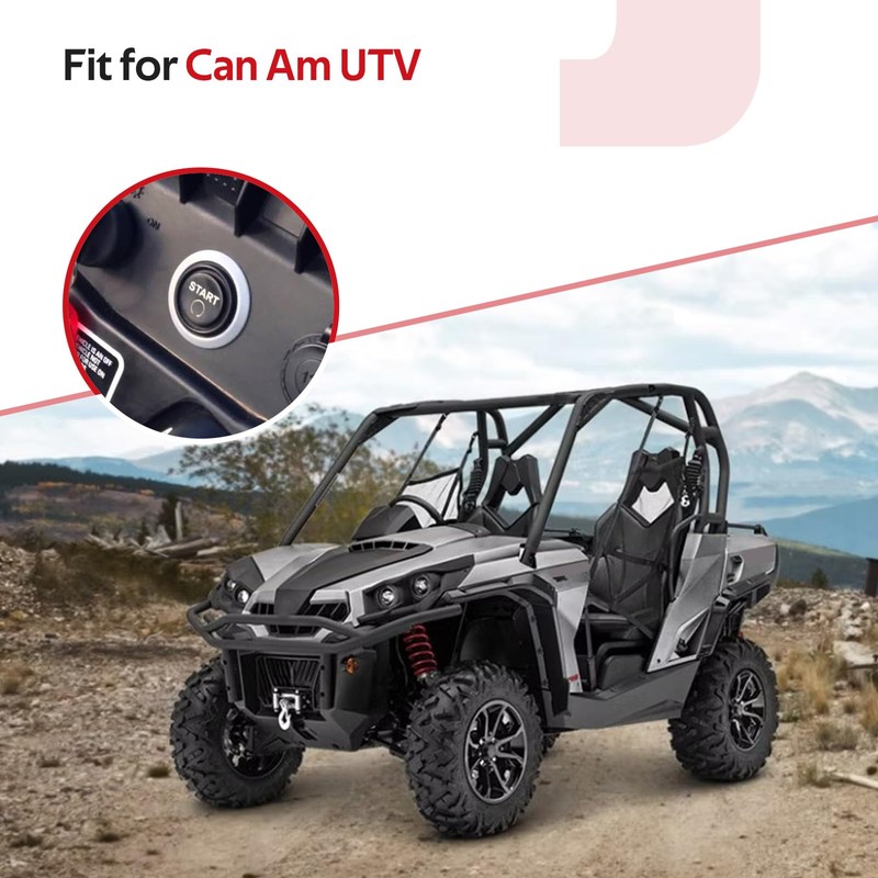710002594 Engine Start Button Switch Compatible with Can-Am Commander 800