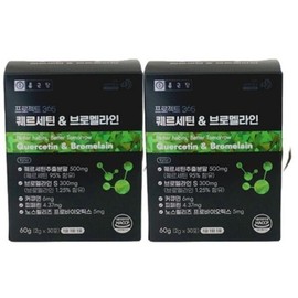Chong Kun Dang Health Chong Kun Dang Project 365 Quercetin Bromelain 2gx30 sachets 2 / 종근당건강 종근당 프로젝트 365 퀘르세틴브로멜라인 2gx30포 2개