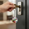 2026 World Cup National Flag Soccer Ball Keychain Set