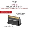 StyleCraft UNO 2.0 Shaver Head Replacement Gold Titanium Single Foil