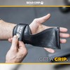 BEAR GRIP Multi Grip Straps/Hooks, Premium Heavy duty weight lifting