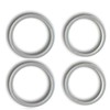 4 x Nylon Washers for Door Handles With 19mm Diameter