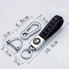[InnoWave] Keychain, Compatible Alphard Genuine Leather Car Key Chain, Car