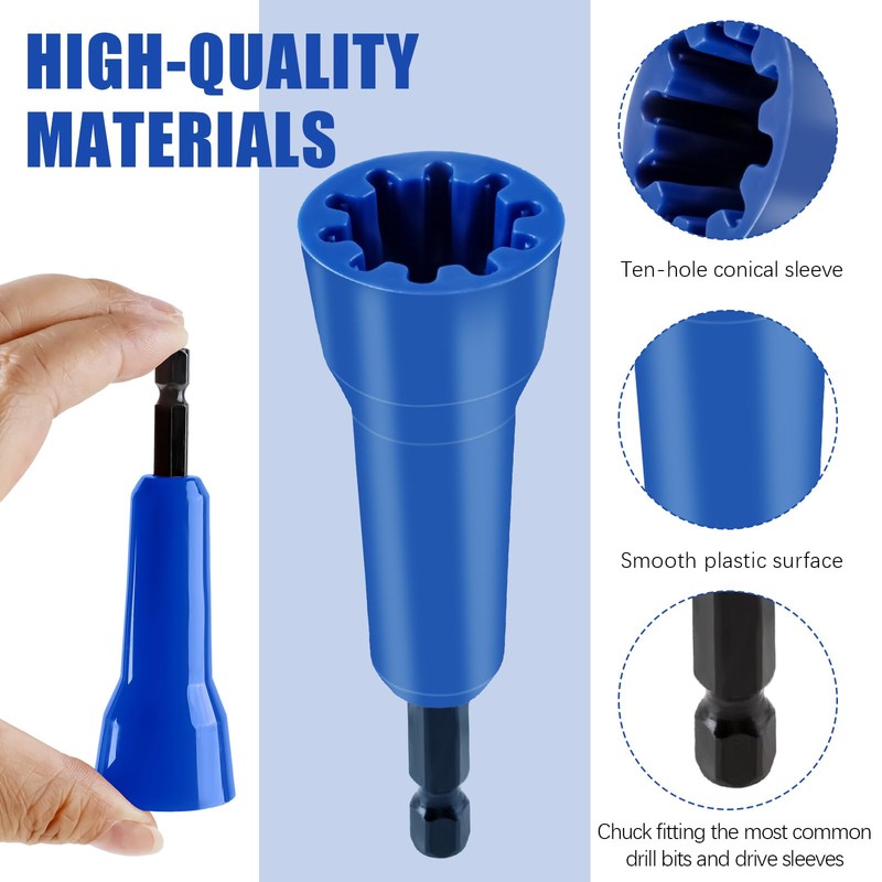 2Pcs Wire Twister Tool, Wire Twisting Spinner, Wire Nut Driver