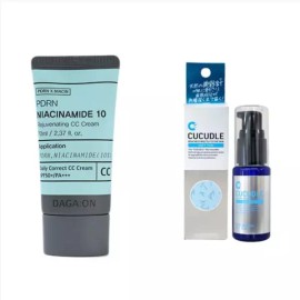 First Pick cc크림 나이아신아마이드 홍조 커버 피부결 씨씨 크림 + 니들샷소프트 CC Cream Niacinamide Redness Cover Skin Texture CC Cream + Needle Shot Soft