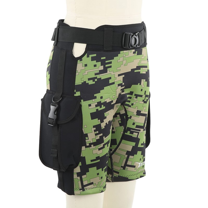 Wetsuit Shorts, 2.5mm Diving Shorts for Men With Pocket, Quick