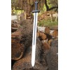 Stainless Steel Viking Sword Customized with Leather Sheath (Fully Functional/Battle