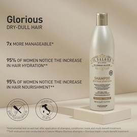 Il Salone Milano Glorious Shampoo 500ml - shampoing pour cheveux secs et ternes