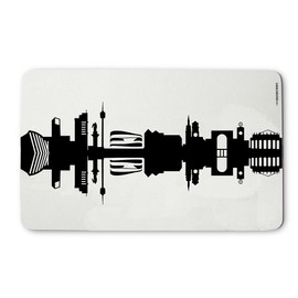 Black Breakfast Board Stuttgart - City Coaster by 44spaces®