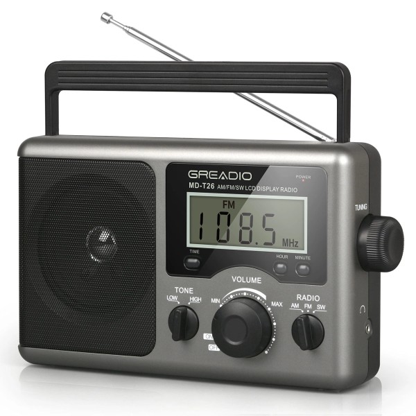 Does not apply Greadio Portable Shortwave Radio With Best Reception,am