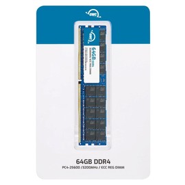 OWC 64GB Replacement for Supermicro MEM‐DR464MC‐ER32 MEM-DR464L-CL05-ER32 - DDR4 3200MHz PC4-25600 ECC Registered RDIMM 288-Pin 2Rx4 1.2V Memory RAM Upgrade