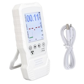 Nuclear Radiation Detector 00.00μSv/H to 10mSv/H TFT Screen 2000mAH Battery Easy to Read Portable Radiation Monitor