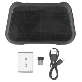 Wireless Keyboard Touchpad Combo ABS RGB Backlight Touch Keyboard for Projector Laptop TV Box