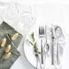 Argon Tableware Tondo Stainless Steel Dessert Spoons - 21cm -