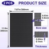 STSTR 2 Sheets 0.5 mm Fursuit Eyes Mesh, Black 11.8