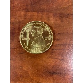 Santa Fe Railroad Honor Award Coin 1970-1971 Harriman Memorial Medal.
