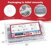 350PCS Spring Wave Washer Gasket Assortment Kit, M3 M4 M5