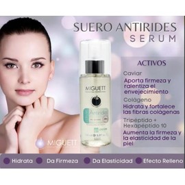 Suero Facial Antirides con Retinol, Champán y Caviar, para Piel Madura, 150ml