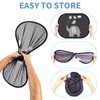 Sonnenschutz Auto Baby – 2er Set Auto Sonnenblende 45x35.5cm mit