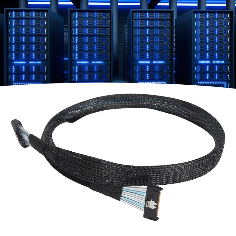 Server Data Transfer Cable Slim SAS MCIO 74P TO MCIO