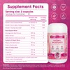 FORTILUME Vaginal Moisture & Mood Supplement for Women, 60 Capsules
