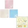 Miffy scalloped mini towel hand towel handkerchief pink