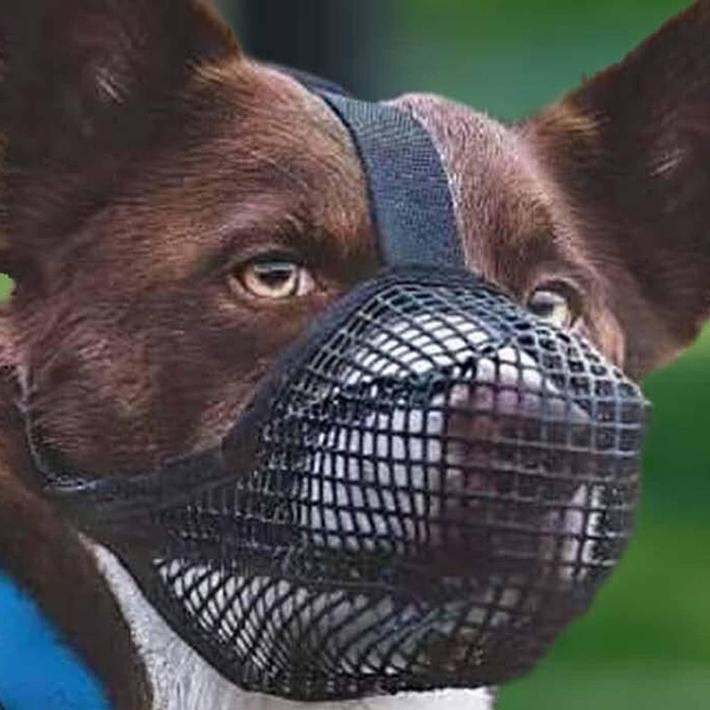 Dog Muzzle, Soft Mesh Muzzle Breathable Dog Muzzles for Small