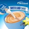 Heartland Non Dairy Liquid Coffee Creamer, French Vanilla, 200 Single