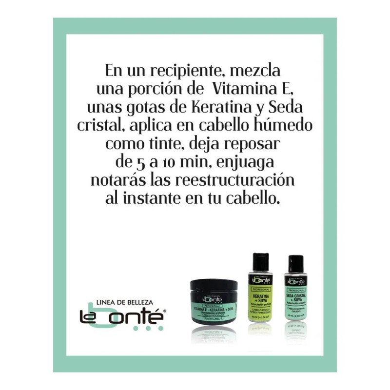 Shampoo Y Vitamina E Keratina + Soya 1kg Labonte