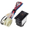 Ihara Electronics Industry IS-730 Car Seesaw Switch, LED Illuminated [ON-ON]