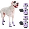 Spark Paws Water-Resistant Dog Boots for Medium Large Dogs, Anti-Slip