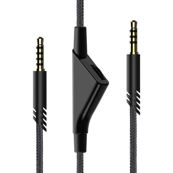 LecLooc Replacement for Astro A40 Cord, A10 Headset Cable Braided
