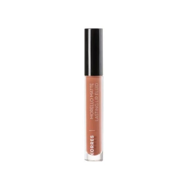 Korres Morello Matte Lasting Lip Fluid 07 Tinted Nude, 3.4ml