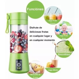 Didier Market Mini Licuadora Portátil Usb Fitness Jugo, Smoothie, Licuados