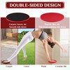 Jesiah 2Pcs Dual Sided Gliding Discs, 17.5cm Reversible Core Sliders