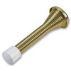 Spring Door Stop, Brass (PK10), Fixings and Hardware, Quantity x