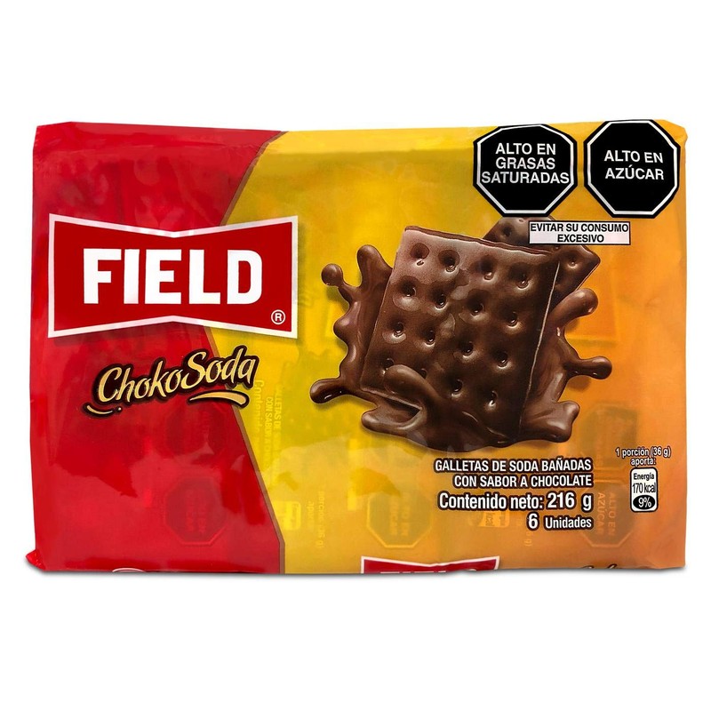 Field 2 Paquetes de Galletas Chokosoda | Peruvian cookies chocosoda