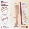 BICTIVE® Curl Comb with Wavy Wide Tooth Comb for Curls,