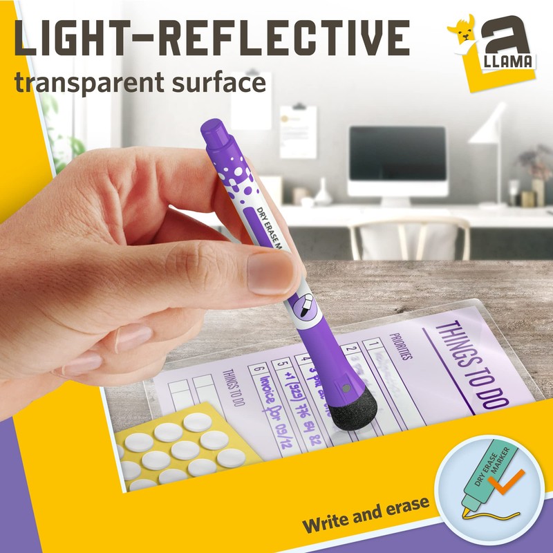 Self Adhesive Laminating Sheets, 4.3 x 6.3 Inches, 4 Mil