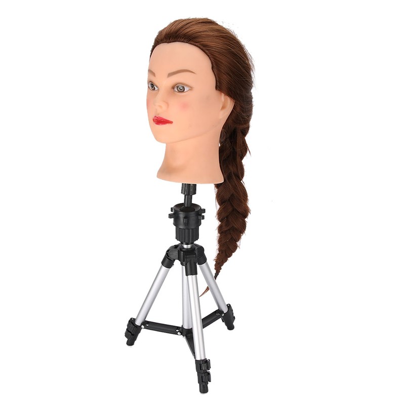Mannequin Head Holder Adjustable Wig Stand Hairdresser Training Clamp Hairdressing