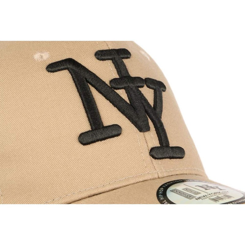 Hip Hop Honour NY Cap Light Brown and White Trend