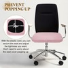 sourcing map Office Chair Cover, Stretchable Soft Grid Textured Rotating