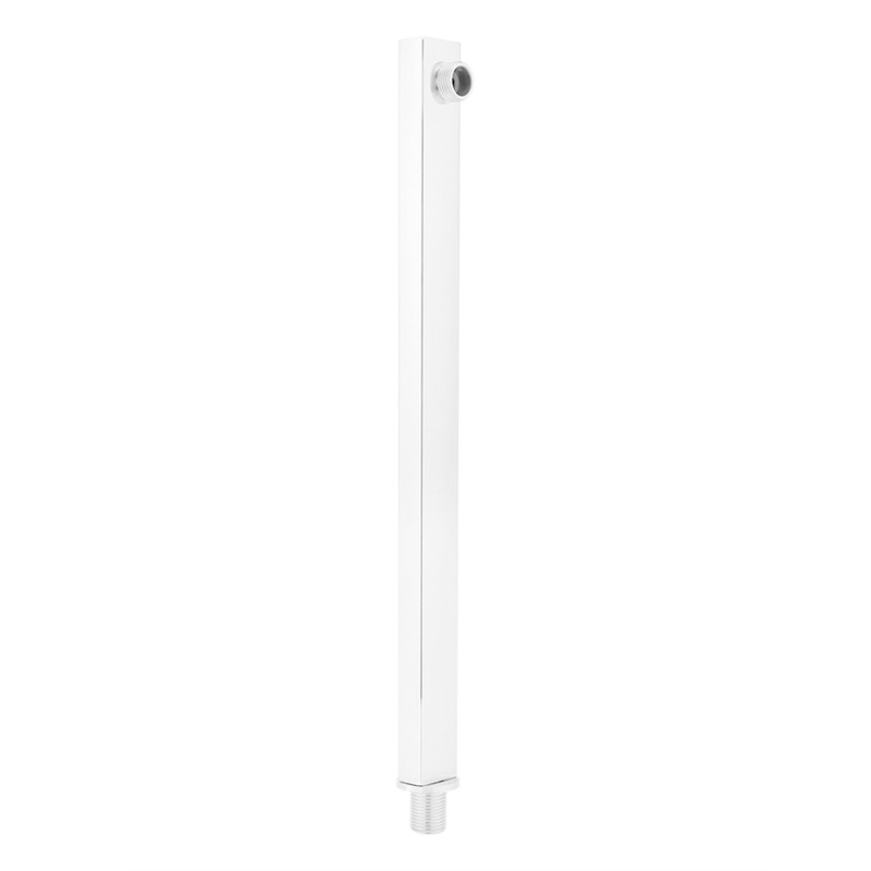 16 Inch Long Polished Stainless Steel Wall Mounted Shower Head