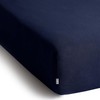 DecoKing Fitted Sheet Super King 100% Combed Cotton Soft Jersey