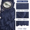 16 Pack Navy Blue Cheesecloth Table Runner 20 x 120
