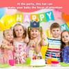 Zocipro Birthday Crown Hats for Kids, Reusable Birthday Baby Crown